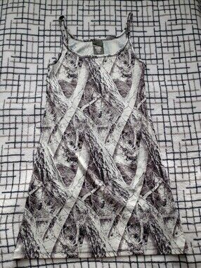 Wilderness Dreams Size Medium Graphic Print Slip Dress Nightgown
